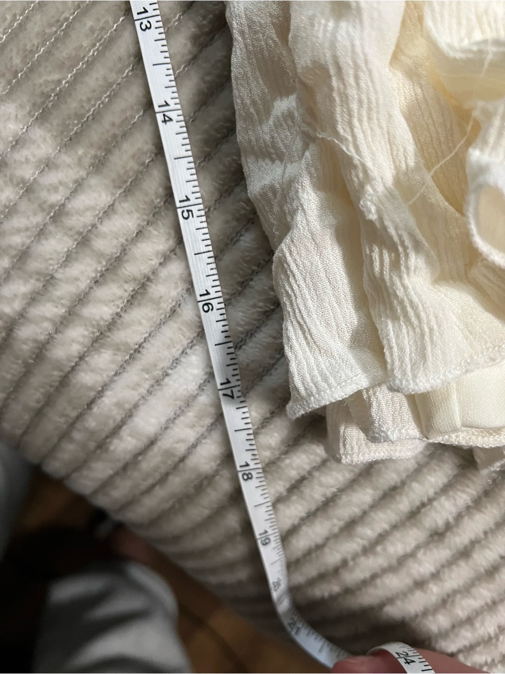 Altar'd State Cream Layered Mini Dress - Picture 7 of 7